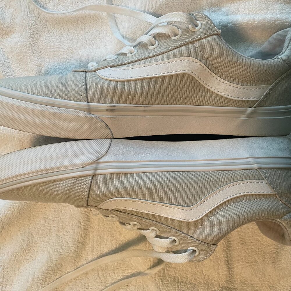 Vans Sneakers Womens Size 11 White Off The Wall 500714 Casual Shoes Skater - Picture 3 of 7